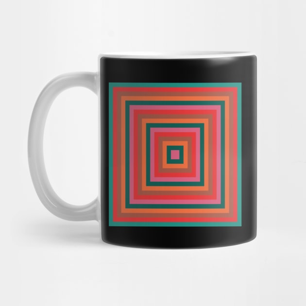 Op Art Squares #3 by n23tees